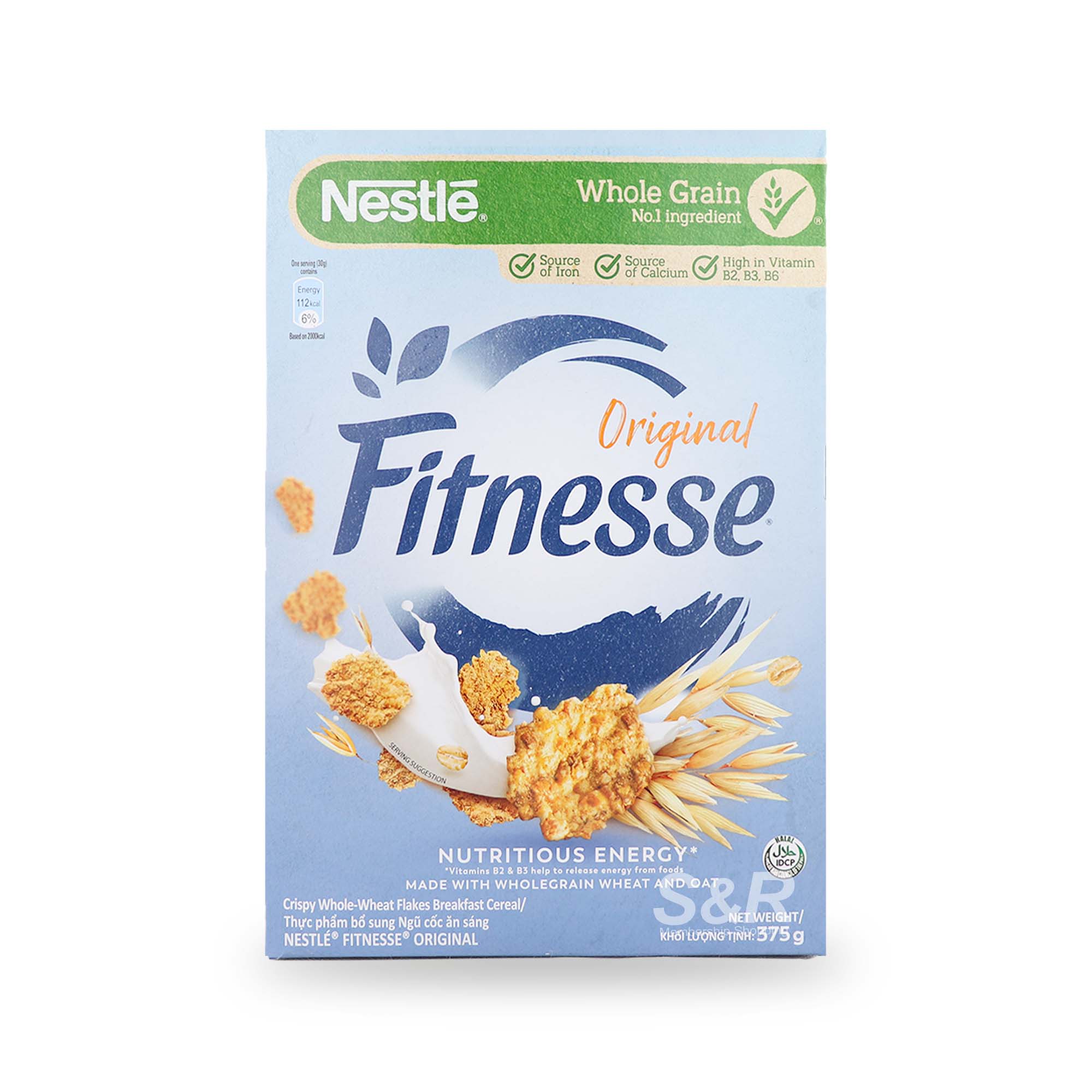 Nestle Fitnesse Original Breakfast Cereal 375g Nestle Fitnesse Original Breakfast Cereal 375g